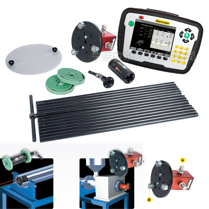 擠出機管道直線度測量系統(tǒng)