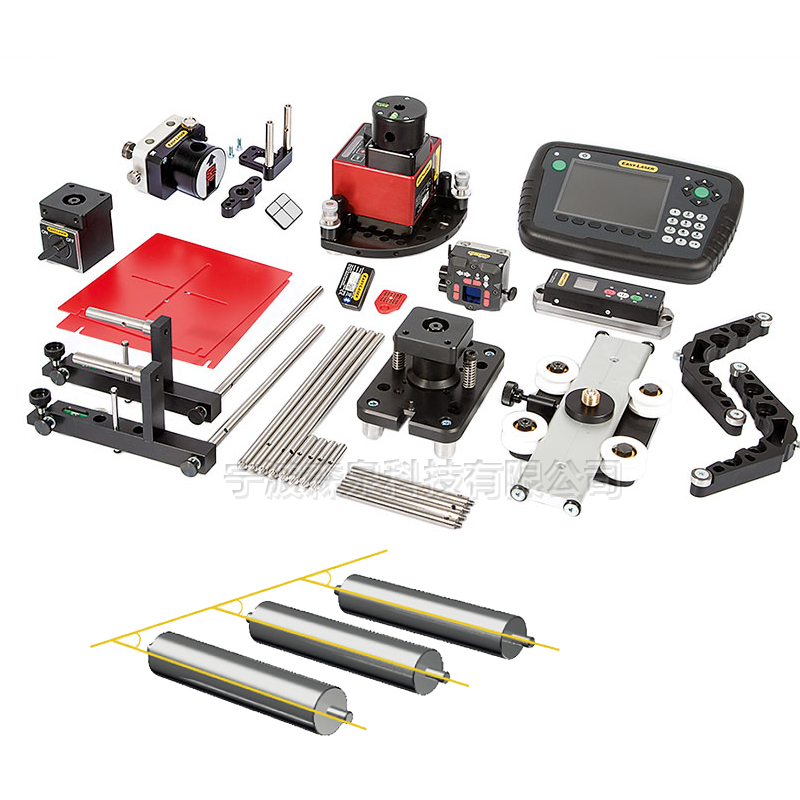 分切機輥軸平行度調整